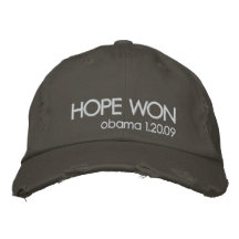 Obama 2012 gorra bordada
