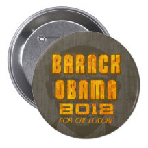 Obama 2012: Para los botones futuros Pins