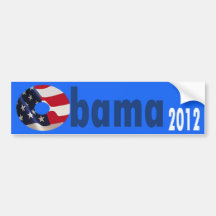 Obama 2012 pegatina de parachoque