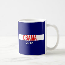 Obama 2012 taza