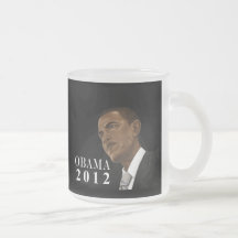 Obama 2012 tazas