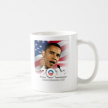 Obama 2012 tazas