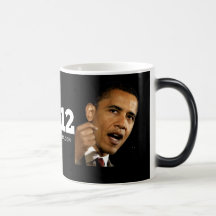 Obama 2012 tazas de café