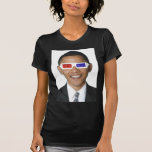 Obama 3D Camiseta
