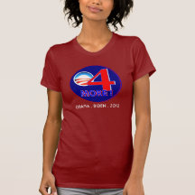 oBAMA - 4 MÁS AÑOS Camisetas