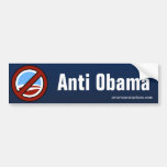 Obama anti pegatina de parachoque