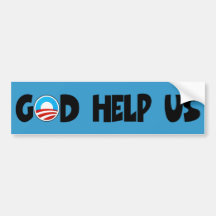 Obama anti religioso etiqueta de parachoque