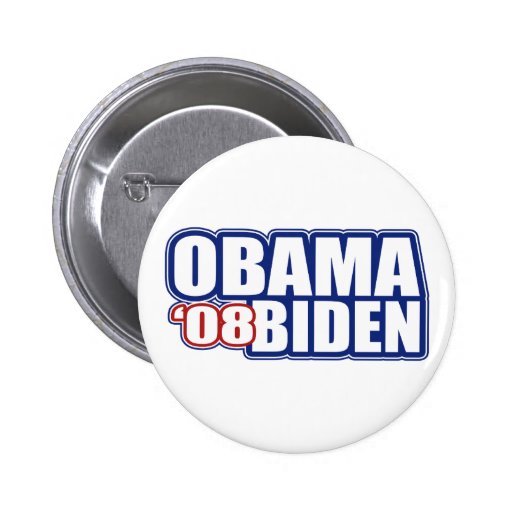 Obama Biden '08 botones Pin