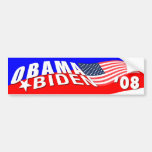 Obama Biden 08 Pegatina De Parachoque