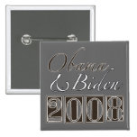 Obama Biden 2008 Pin