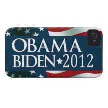 Obama Biden 2012 iPhone 4 Protectores