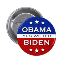 Obama Biden - botón
