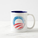 OBAMA-BUTTON-FADED Vintage.png Tazas De Café
