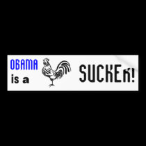 ¡Obama CHUPA! pegatinas de parachoque