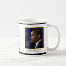 Obama con JFK - taza de café