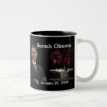 Obama Congrats - taza del día de inauguración