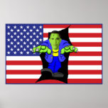 Obama contra América Posters