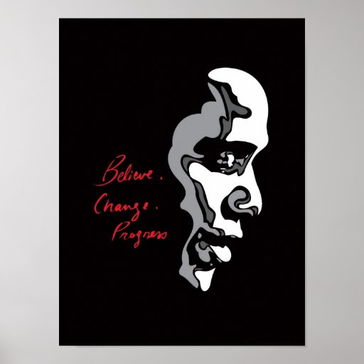 Obama: Crea el poster del progreso del cambio