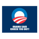 OBAMA DIJO LE ELIMINA POSTALES