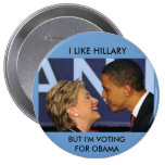 OBAMA E HILLARY PINS