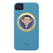 Obama - el caso zanquilargo de Iphone 4 del papá d Case-Mate iPhone 4 Cárcasas