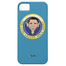 Obama - el caso zanquilargo de Iphone 5 del papá d iPhone 5 Case-Mate Protectores