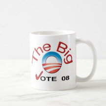 obama el llavero grande del botón del presupuesto  tazas de café