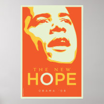 OBAMA: El nuevo Hope_Orange Posters