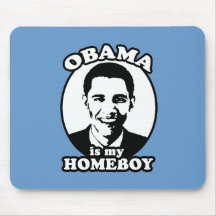 Obama es mi homeboy tapetes de ratones