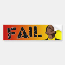 Obama: Fall Etiqueta De Parachoque