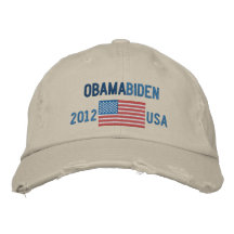 Obama/gorra de béisbol 2012 de Biden