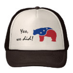 Obama hicimos sí el gorra retro del camionero del 