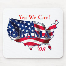 Obama los E.E.U.U. Mousepad Alfombrillas De Raton