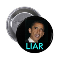 obama, MENTIROSO botones