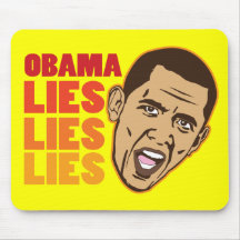 Obama miente las mentiras de las mentiras tapete de raton