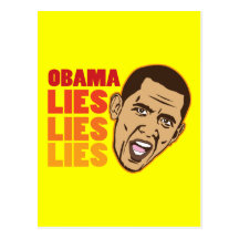 Obama miente las mentiras de las mentiras postales