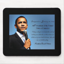 Obama Mousepad - 44.o presidente Alfombrilla De Raton