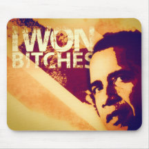 Obama Mousepad oficial 2008 Tapetes De Raton