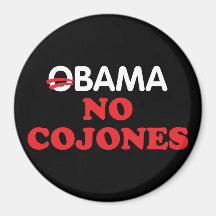 Obama ningún Cojones Iman