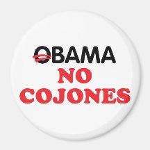 Obama ningún Cojones Imán Para Frigorifico