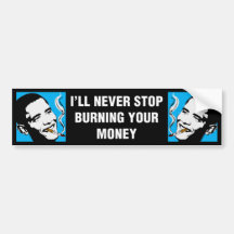 Obama: Nunca pararé a la pegatina para el parachoq Pegatina De Parachoque
