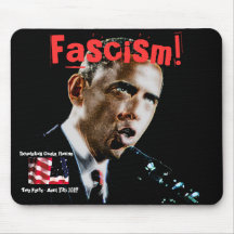 Obama, OldGlory, fiesta del té de la revolución Tapete De Ratón