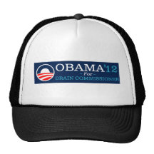 Obama para la comisión del dren gorras de camionero