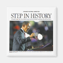 Obama: Paso en imán de la historia
