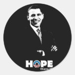 Obama: Pegatina de la esperanza por Budi
