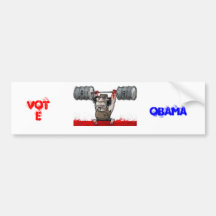 Obama Pegatina De Parachoque