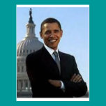 Obama tarjetas postales