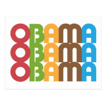 OBAMA POSTALES