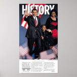 Obama: Poster del periódico de la historia