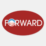 Obama remite el logotipo pegatina de óval personalizadas